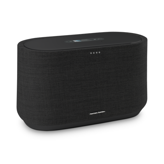 Harman Kardon Citation 300 - Black - The medium-size smart home speaker with award winning design - Hero